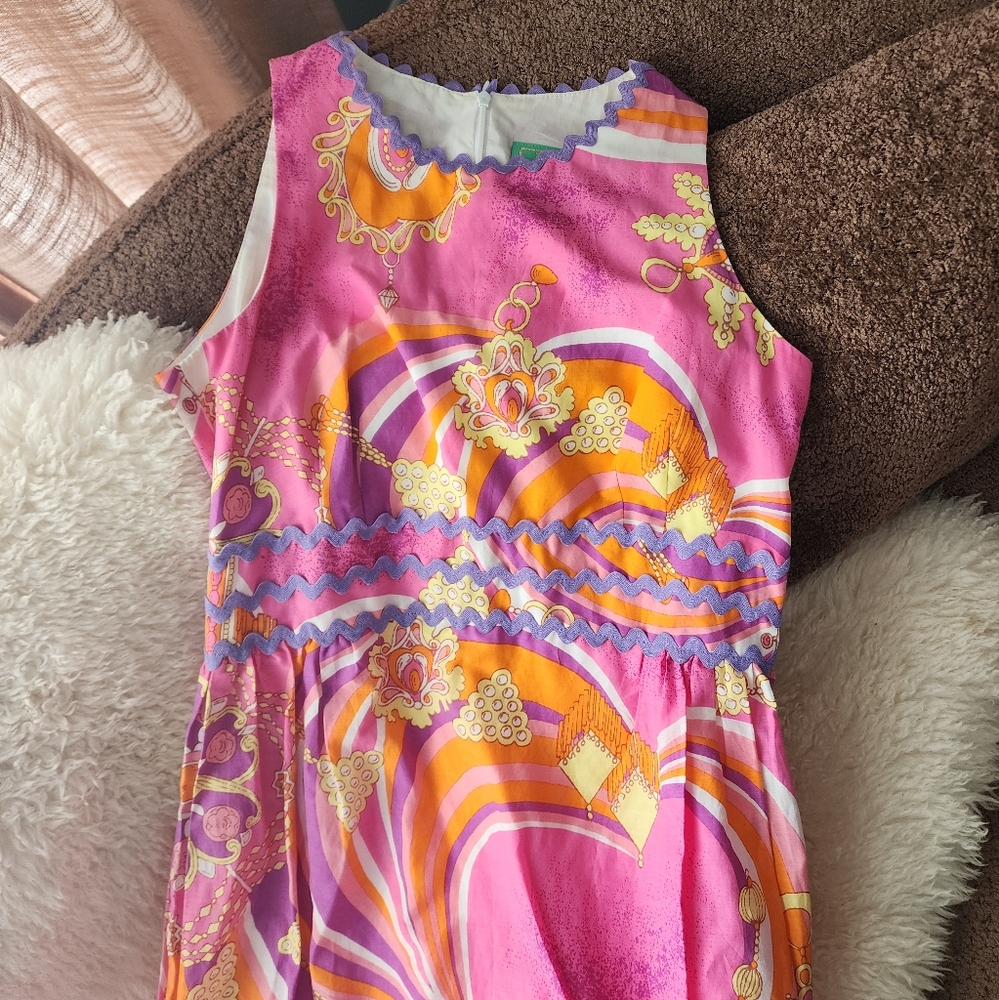 Jules Reid The Liza Maxi Dress In Jeweled Pink - Picture 2 of 7